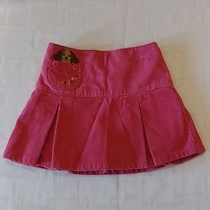 Gymboree Girls Pink Skirt With Shorts